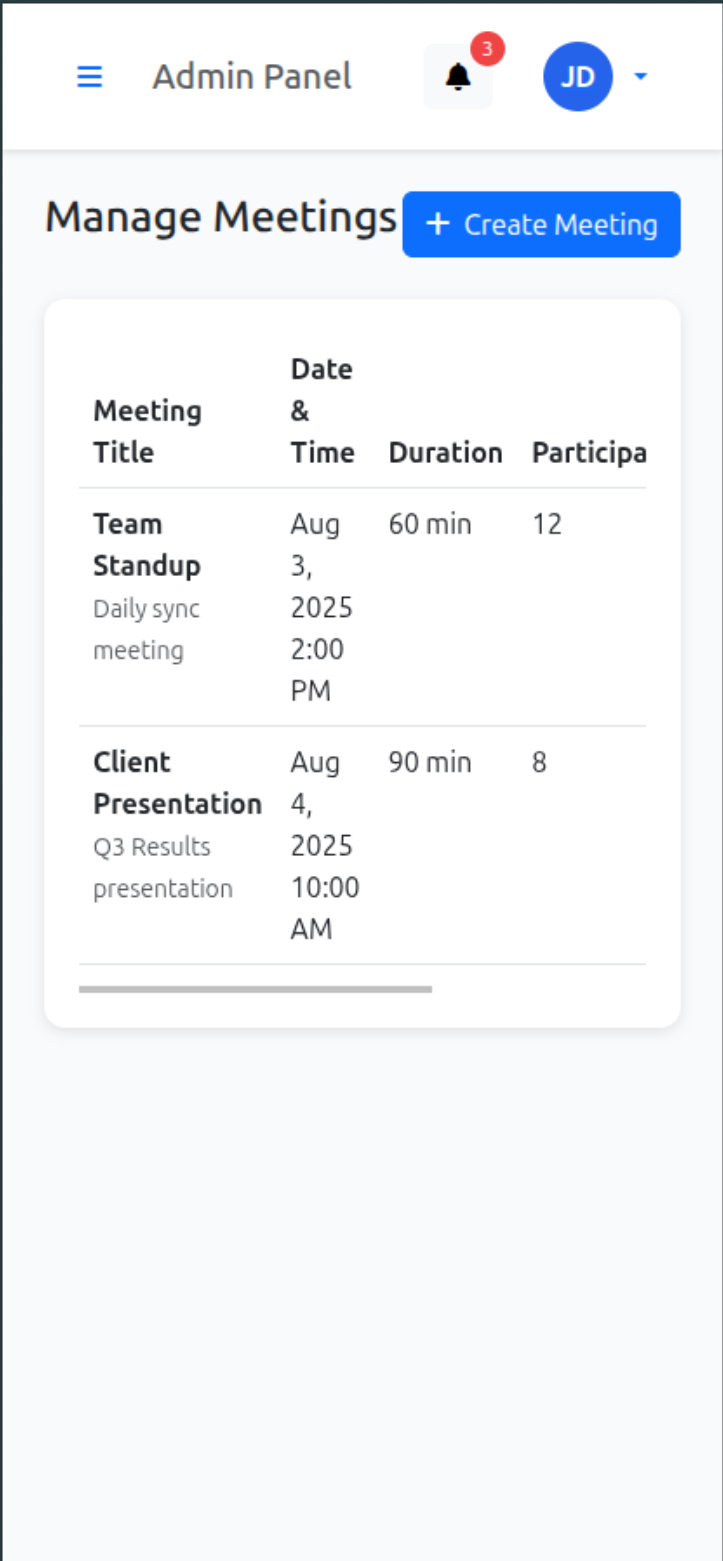 Mobile Meeting